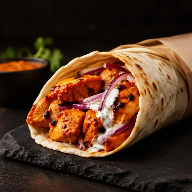 Chicken Tikka Wrap from Rolls & Wraps
