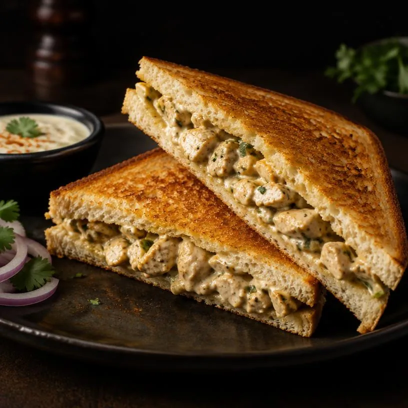 Malai Boti Sandwich from Sandwiches
