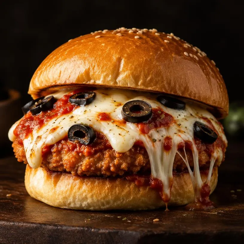 Pizza Burger from Burgers