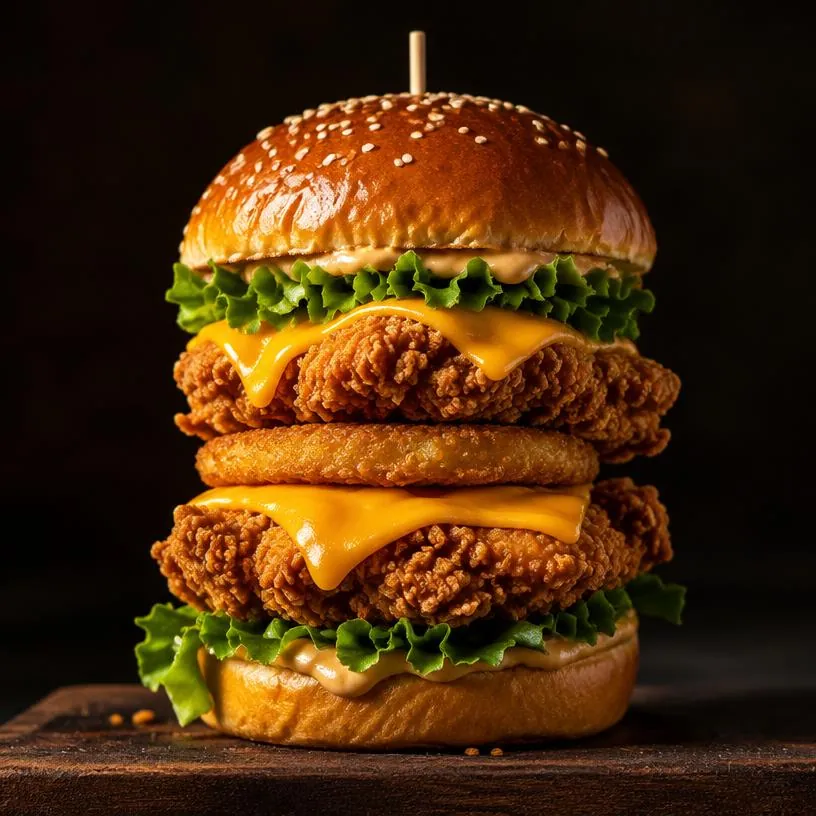 Tower Burger from Burgers