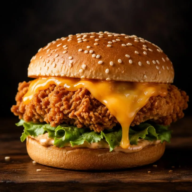 Zinger Burger with Cheese from Burgers