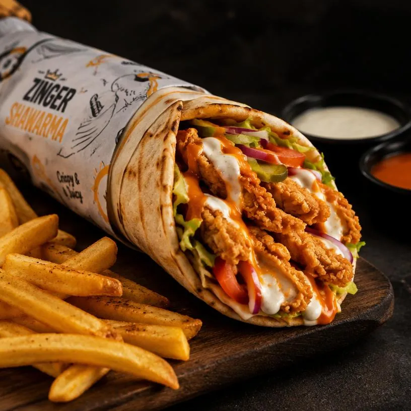 Zinger Shawarma from Shawarma